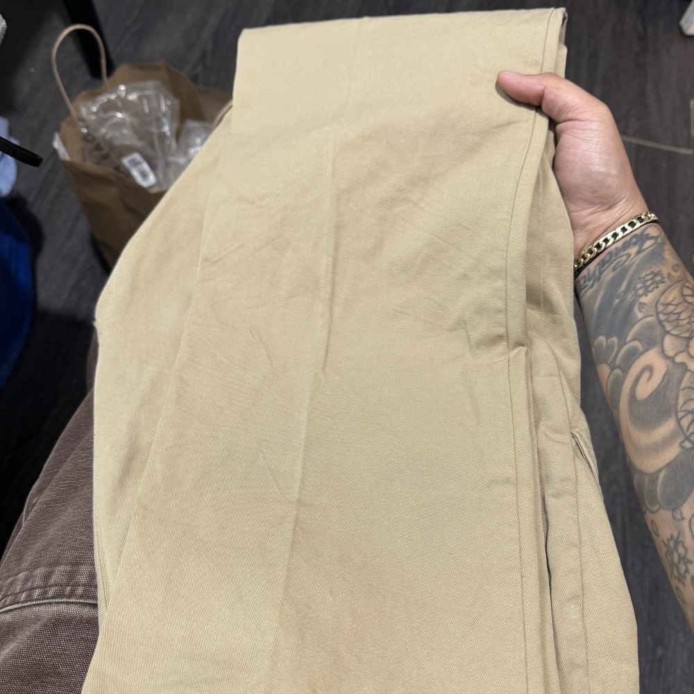 Polo Ralph Lauren Chino Men's Classic Fit Beige Twill Chino 32x33 Preppy College - Picture 15 of 15